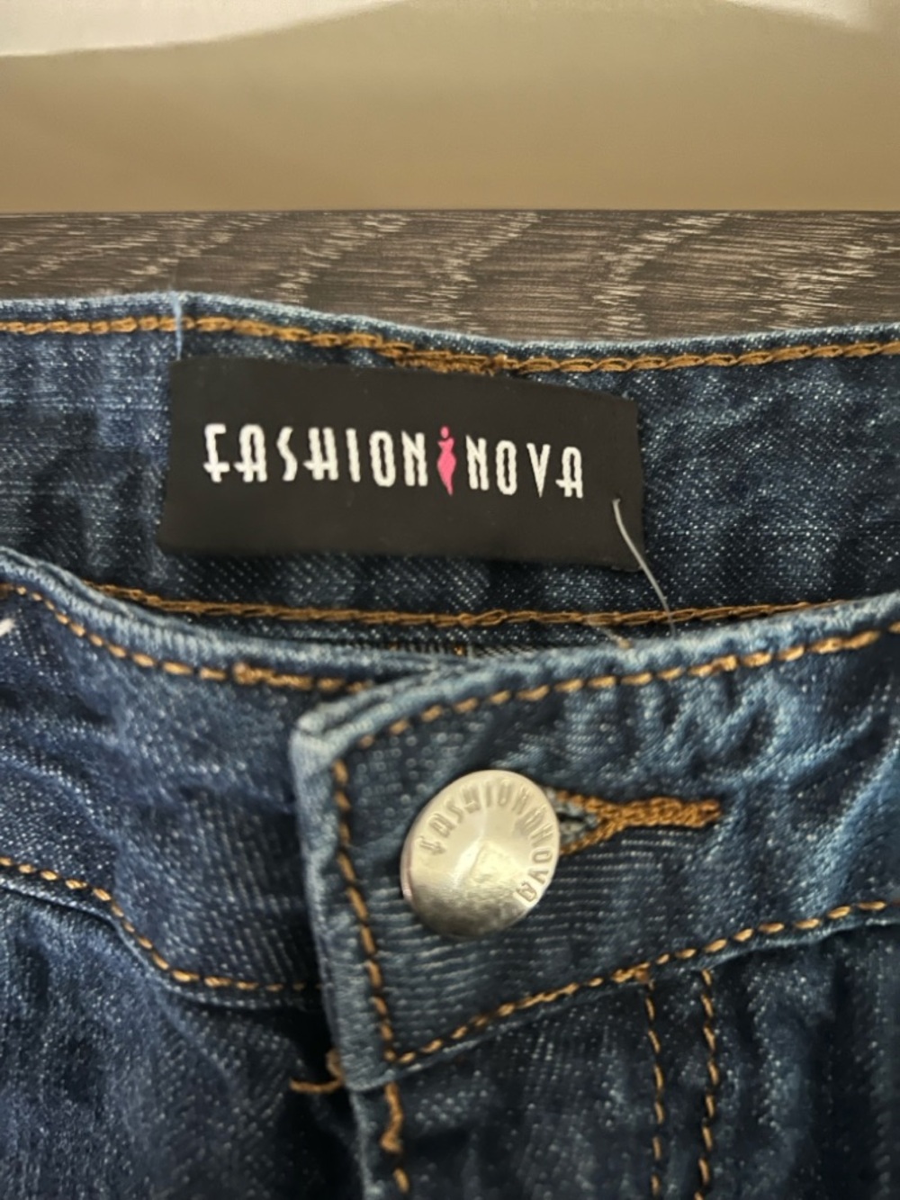 Fashion Nova Denim Shorts - Picture 2 of 4